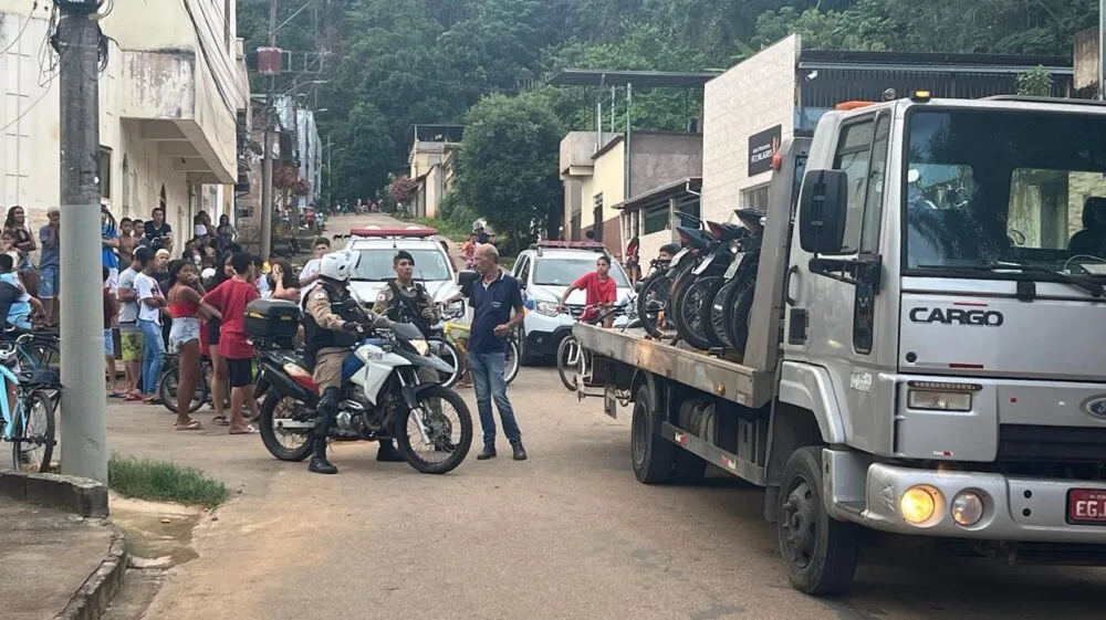 Operação “Cavalo de Aço” apreende bicicletas motorizadas e motocicletas