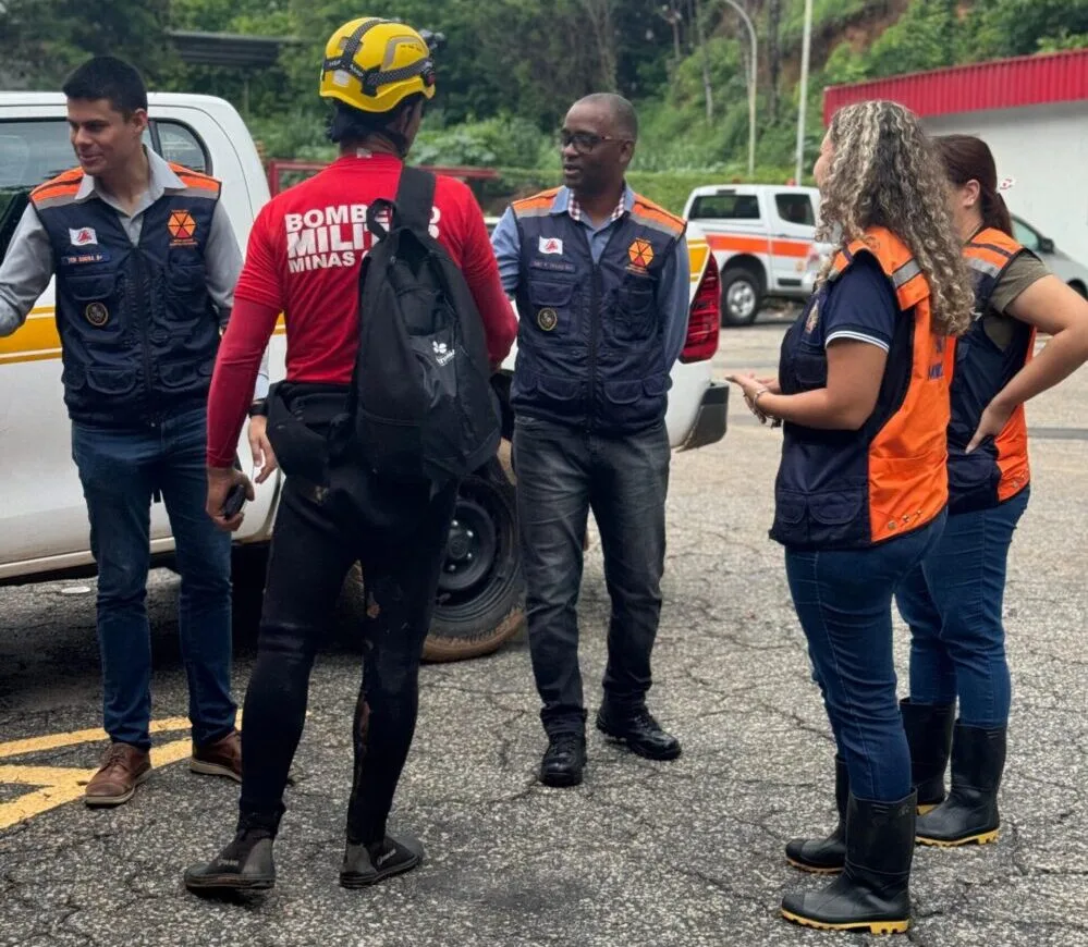 Defesa Civil Estadual avalia danos causados pelas fortes chuvas em Coronel Fabriciano