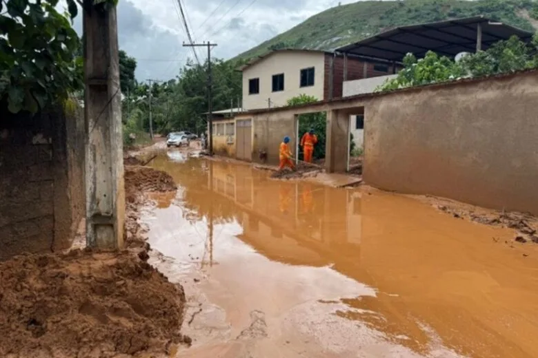 Defesa Civil Estadual avalia danos causados pelas fortes chuvas em Coronel Fabriciano