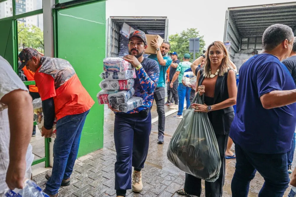 Abrigos municipais são estruturados para as vítimas da chuva em Ipatinga