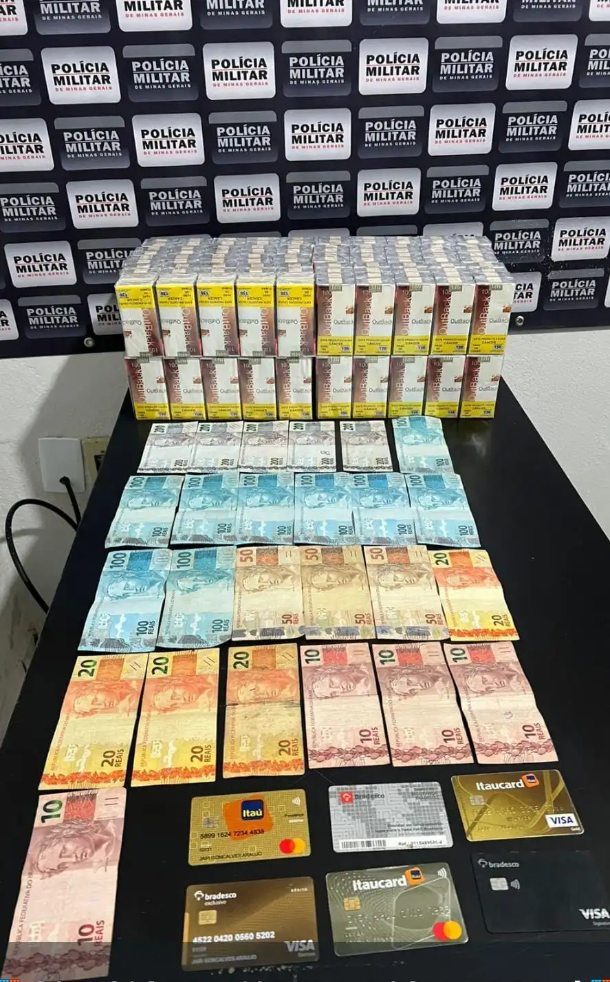 Polícia apreende carga suspeita de contrabando em caminhão em São José do Goiabal