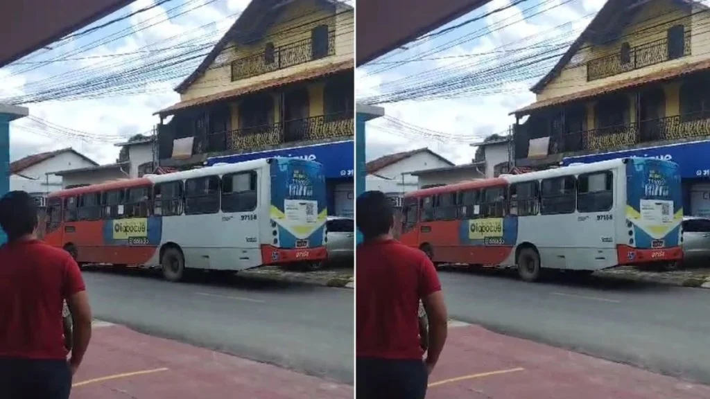 URGENTE: Homem sequestra ônibus e faz motorista de refém em Contagem; BOPE negocia rendição