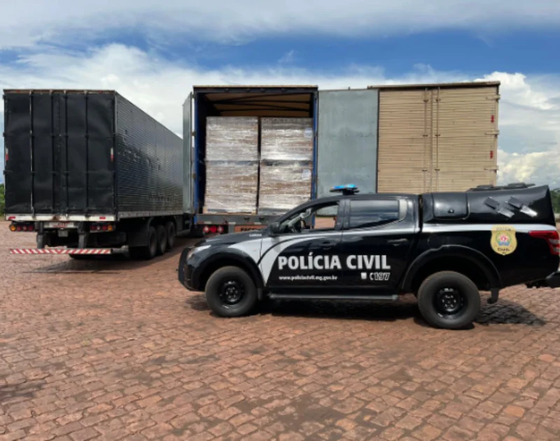 Carga de cápsulas de café avaliada em mais de R$500 mil é recuperada pela Polícia Civil