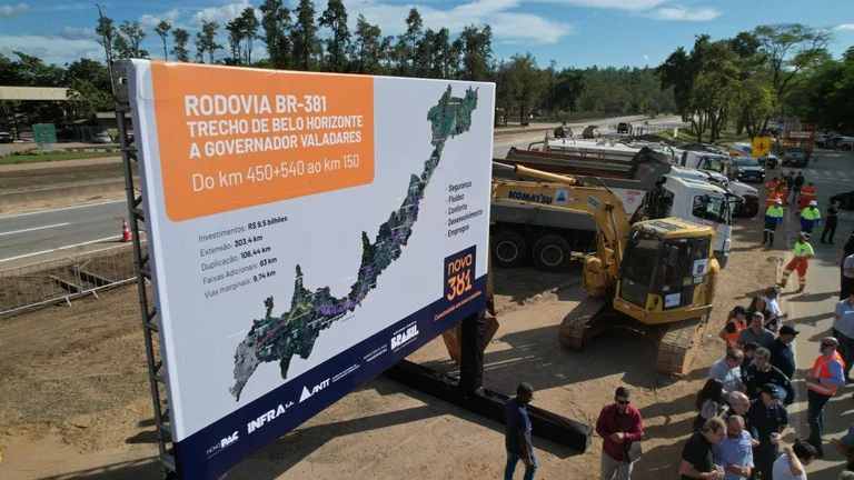 Concessionária já traça obras para a BR-381 para os próximos 100 dias; confira