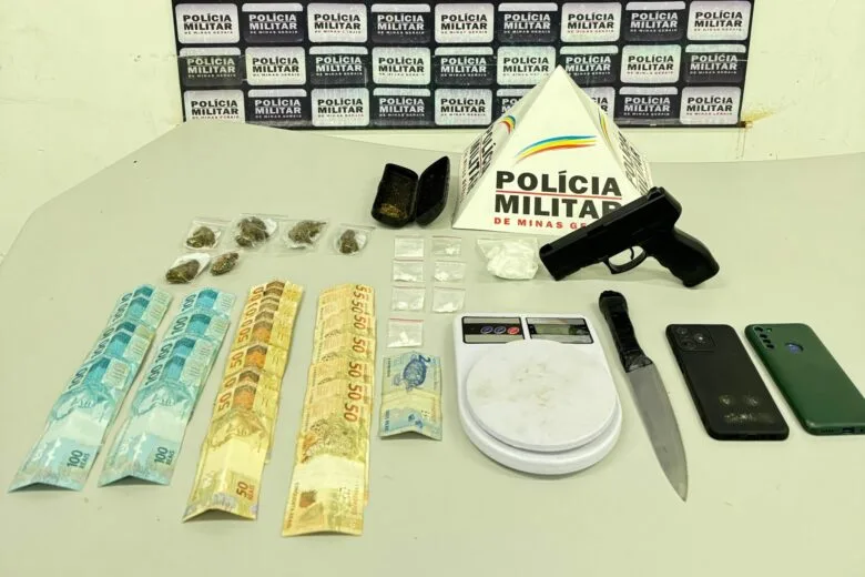 Adolescente é apreendido pela Polícia Militar por tráfico de drogas em Itabira