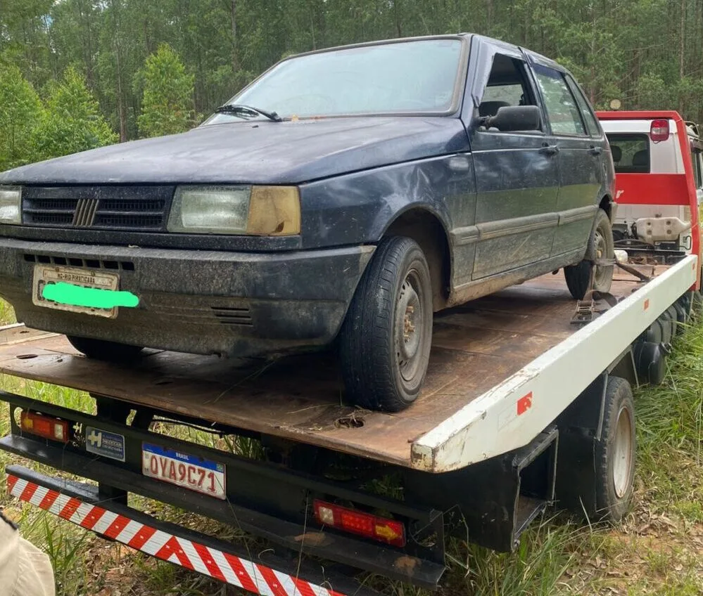 Polícia Militar recupera carro furtado em Rio Piracicaba