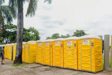 Onde ficarão os pontos de banheiros químicos no Carnaval de BH? Confira o mapa