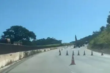 BR-381: trechos em Antônio Dias, Caeté e São Gonçalo do Rio Abaixo passam por manutenção nesta segunda-feira