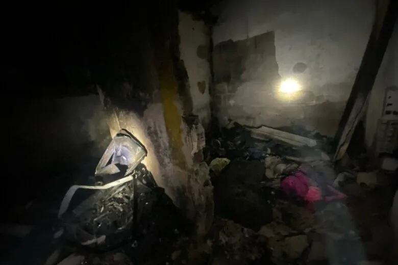 Mulher morre em incêndio, em BH Mulher morre em incêndio, em BH