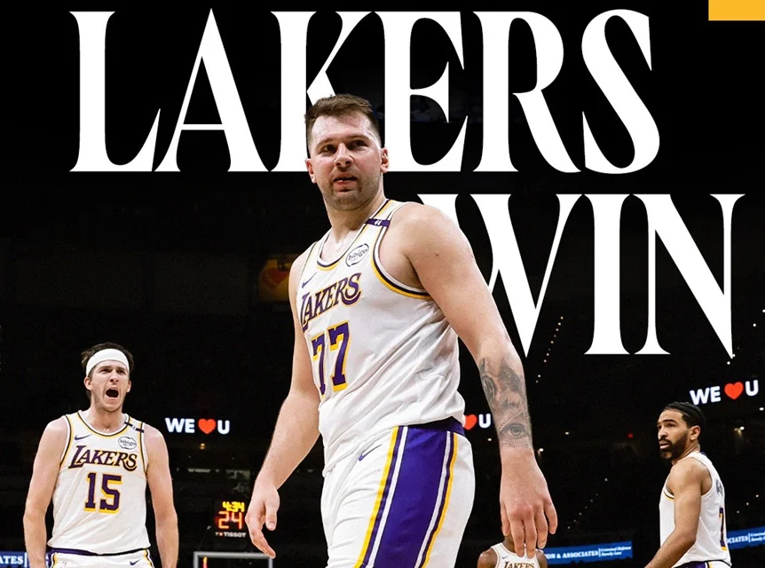 Doncic comanda e Lakers derrubam líder Thunder na NBA fora de casa