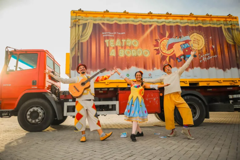 Teatro a Bordo fará apresentações em Sabará, Santa Luzia e Raposos na próxima semana