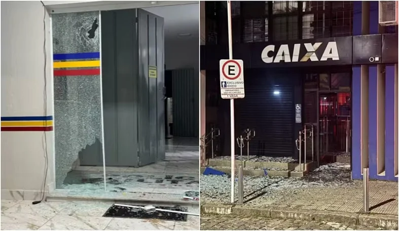 Novo Cangaço ataca agência bancária em cidade no sul de Minas; dois homens foram presos Novo Cangaço ataca agência bancária em cidade no sul de Minas; dois homens foram presos