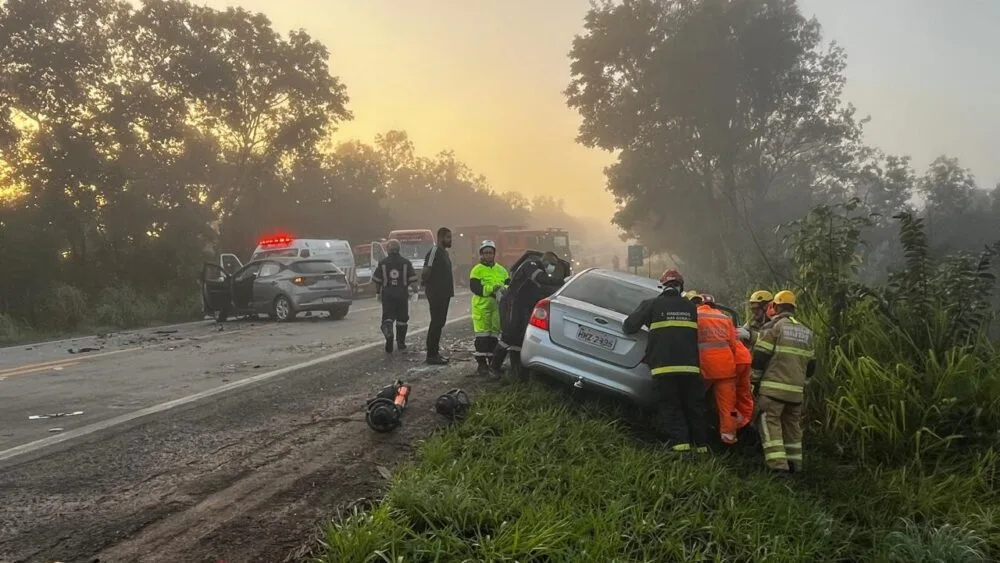 Mais um grave acidente na BR-040 em Curvelo deixa um morto e dois feridos