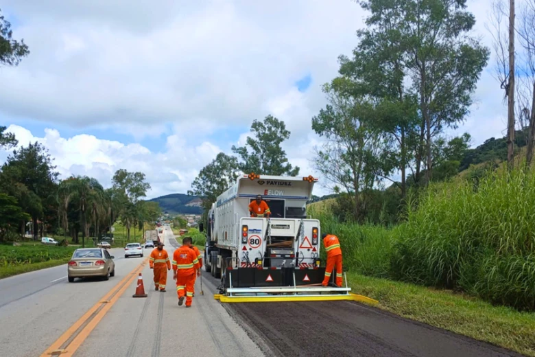 BR-040 passa por obras de melhoria do pavimento; confira os trechos com interdição parcial