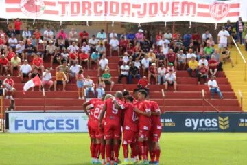 Ingressos esgotados: Valério terá casa cheia para duelo contra o Coimbra no domingo