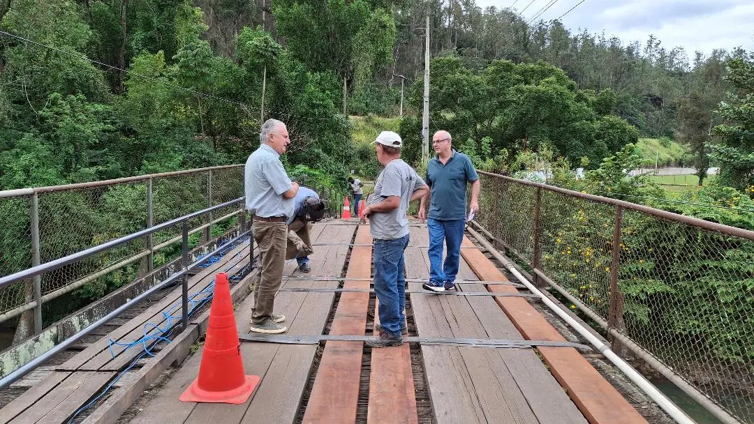 Manutenção na Ponte Santa Cruz garantirá mais segurança à população de João Monlevade