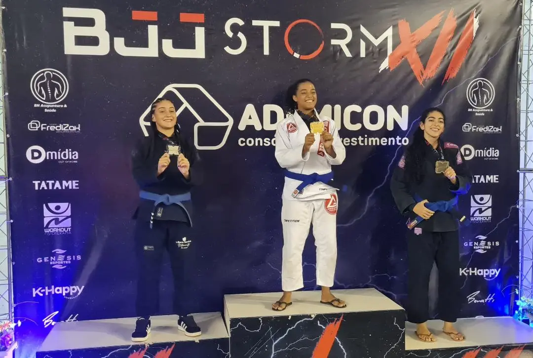 São Gonçalo do Rio Abaixo conquista quatro medalhas no campeonato mineiro de Jiu-Jitsu