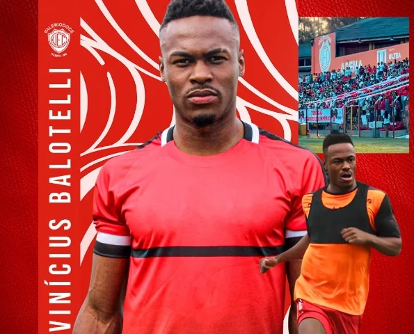 Novo reforço na área: Valério anuncia a contratação do atacante Vinícus Balotelli
