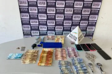 Cinco são presos por tráfico de drogas no bairro Madre Maria de Jesus