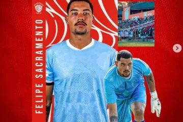 Módulo II: faltando dois jogos para o fim da fase de grupos, Valério anuncia a contratação do goleiro Felipe Sacramento