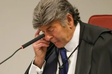 Fux descarta crime de organização criminosa em ação sobre golpe no STF