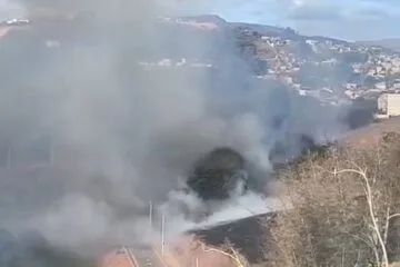 Incêndios atingem áreas dos bairros João XXIII e Gabiroba, em Itabira