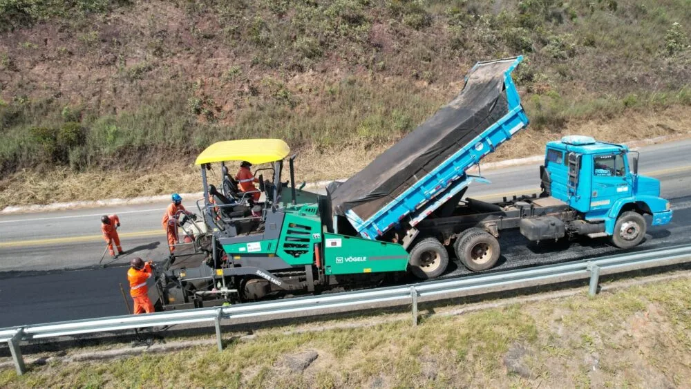 BR-381 tem obras programadas nesta segunda-feira em trechos entre Caeté e Governador Valadares