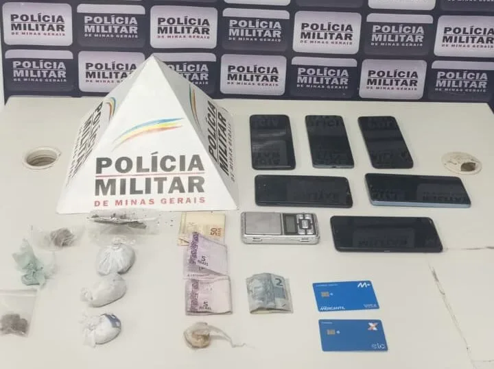 Operação termina com duas prisões por tráfico de drogas em Itabira