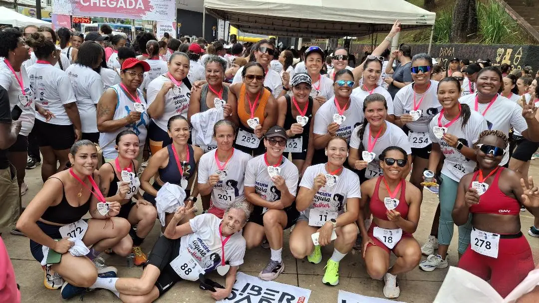 Quase mil mulheres participaram da 5ª edição da corrida “Ninguém Segura Essa Mulher” em João Monlevade