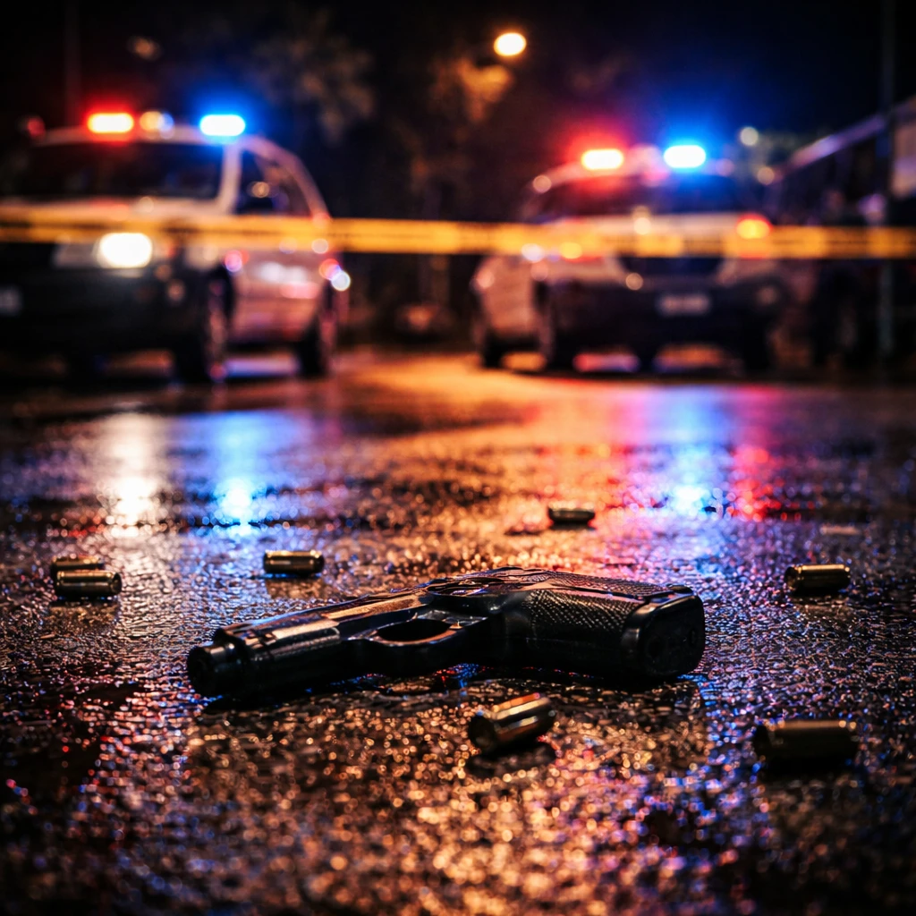 Discussão por som alto termina em tiros e deixa dois homens baleados em Raposos