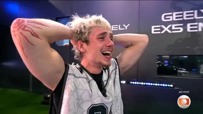 “Não acredito”: Juliano Floss vence prova e se torna o primeiro finalista do BBB 26