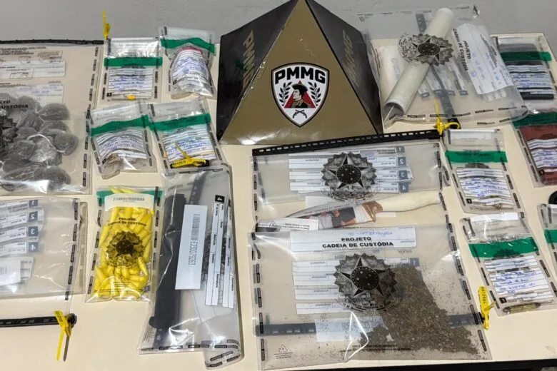 Ataque a tiros termina com três presos e grande apreensão de drogas em São Domingos do Prata