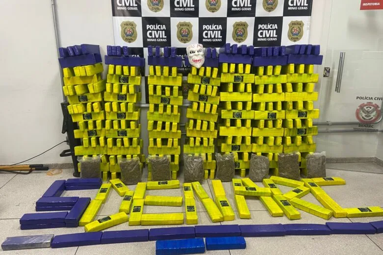 Ex-integrante da Força Aérea é preso com 360 kg de maconha e skunk em Santa Luzia