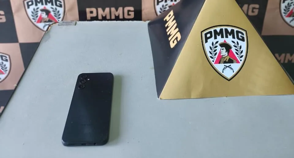 PM prende homem por receptação e recupera celular furtado em Itambé do Mato Dentro