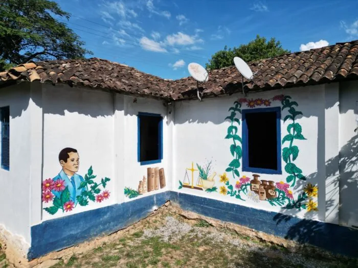 Museu da Pharmácia ganha murais de grafite em Ipoema