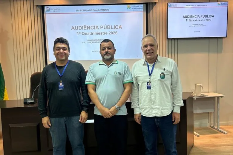 São Gonçalo do Rio Abaixo:  Audiência Pública  apresenta metas fiscais do primeiro quadrimestre de 2026