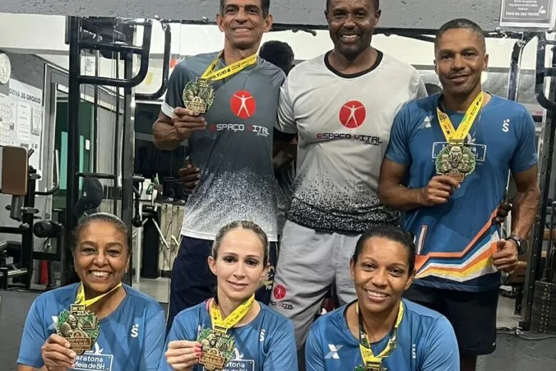 Corredores da Academia Espaço Vital superam desafios em maratona e meia maratona na capital mineira Corredores da Academia Espaço Vital superam desafios em maratona e meia maratona na capital mineira